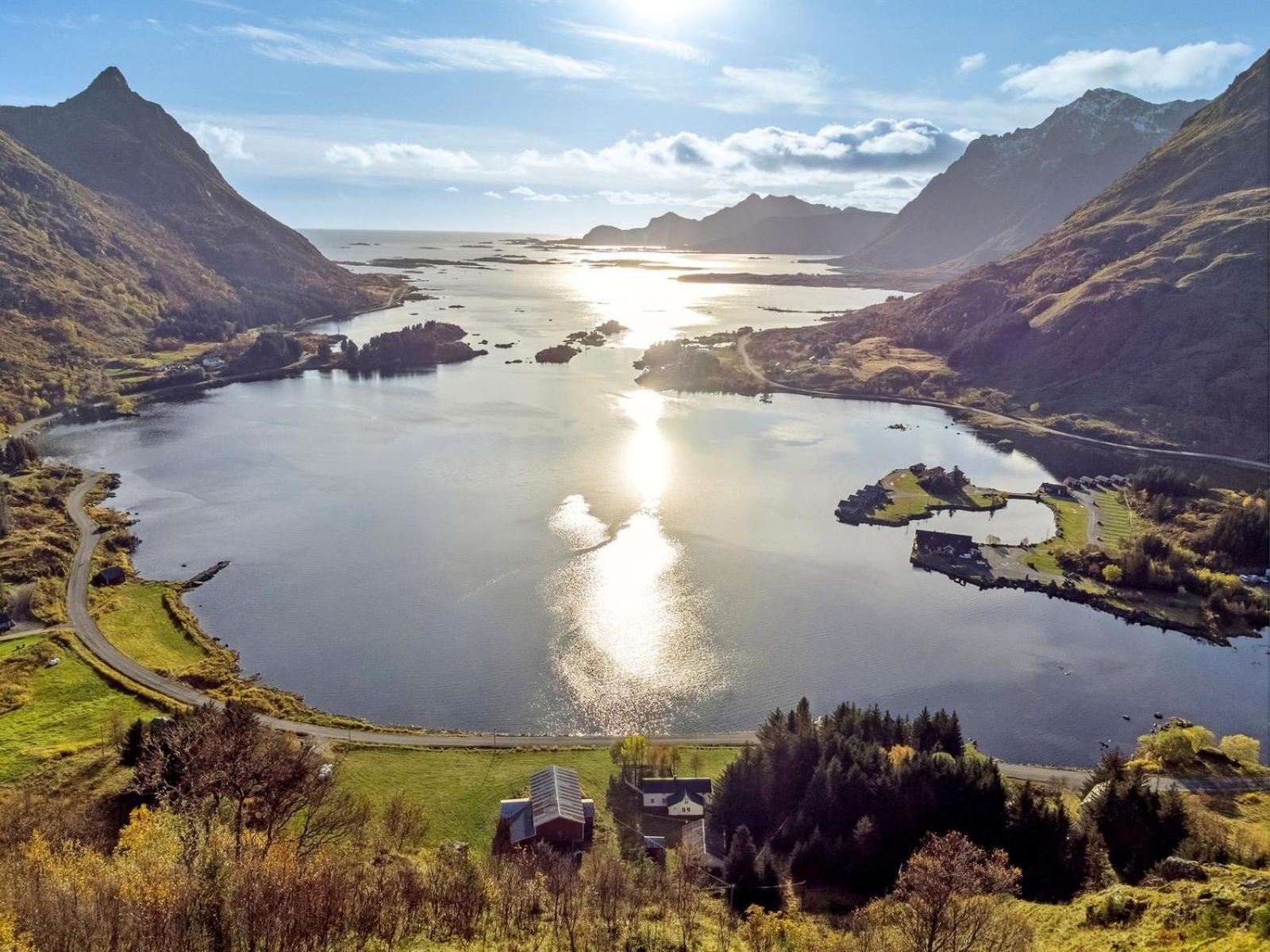 Brustranda Fjordcamping Valberg Exterior photo