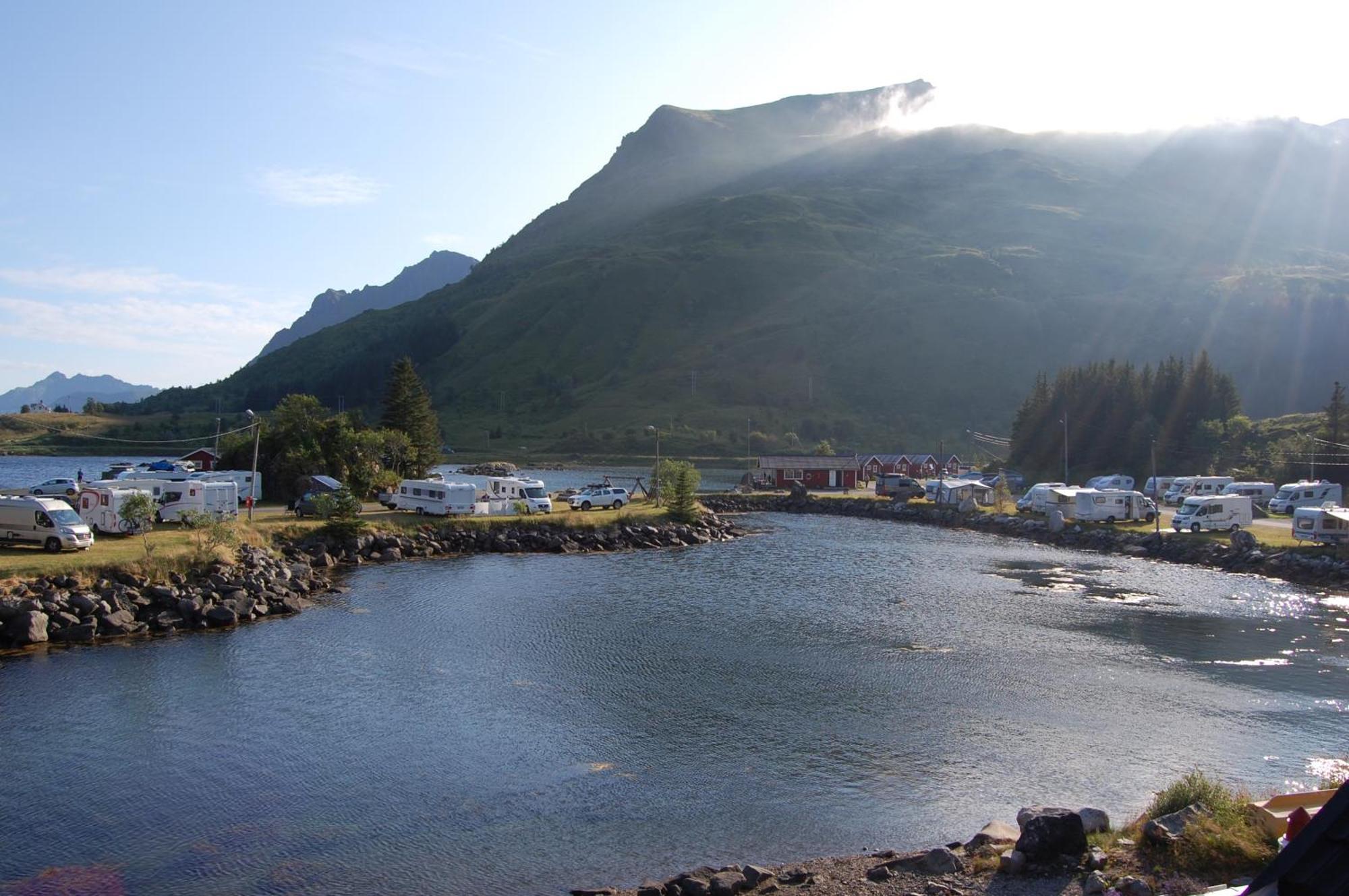 Brustranda Fjordcamping Valberg Exterior photo