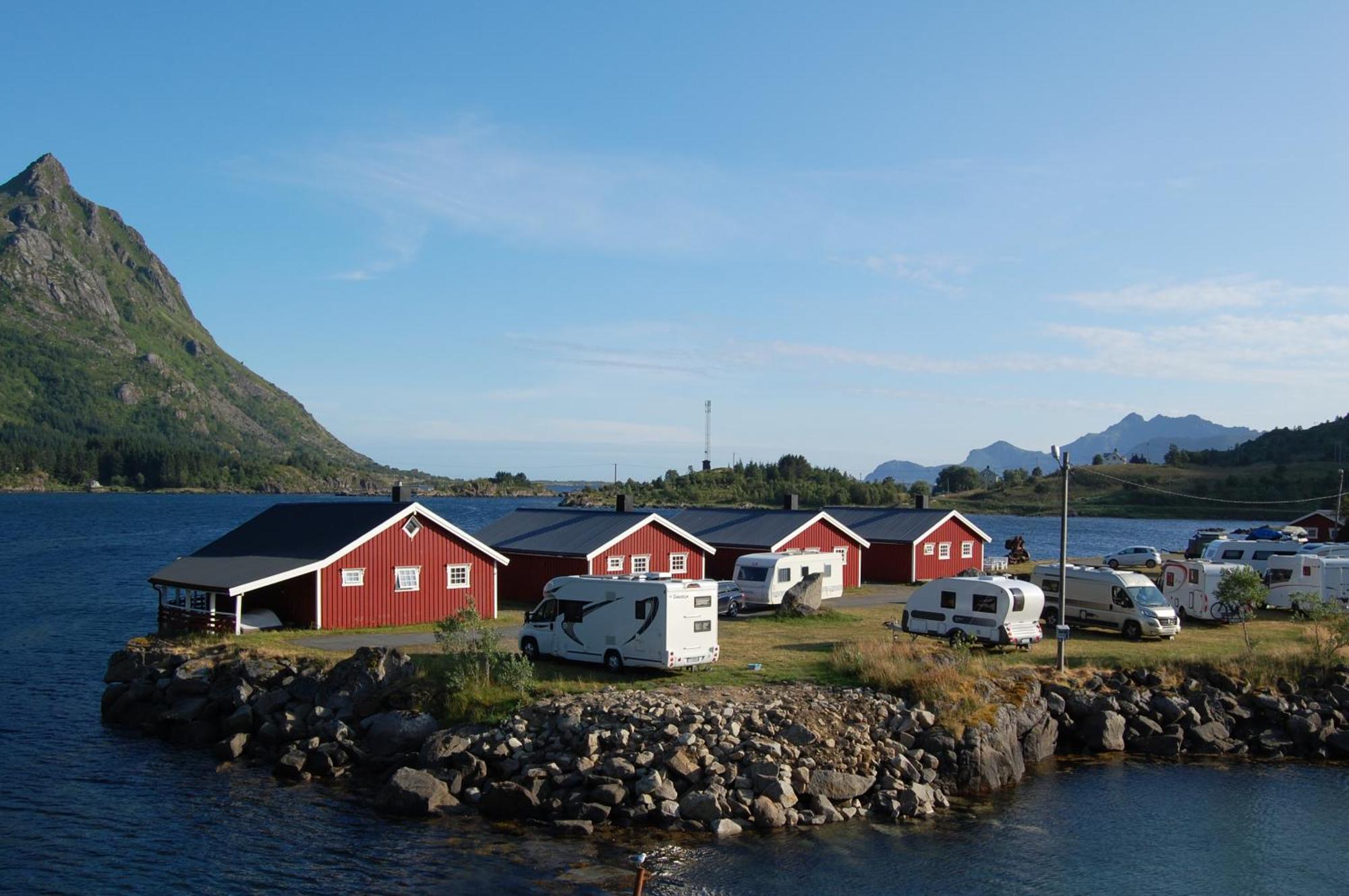Brustranda Fjordcamping Valberg Exterior photo