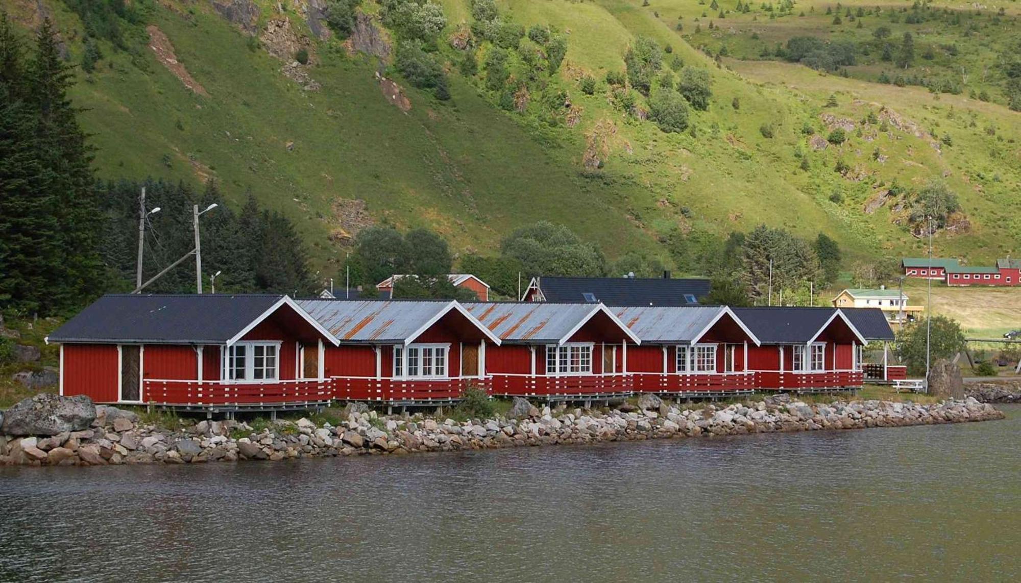 Brustranda Fjordcamping Valberg Exterior photo