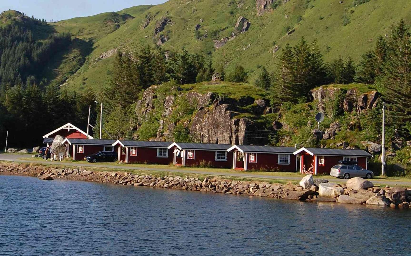 Brustranda Fjordcamping Valberg Exterior photo